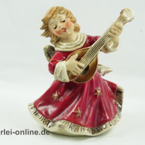Goebel Engel mit Mandoline | Kerzenhalter Figur HX 347