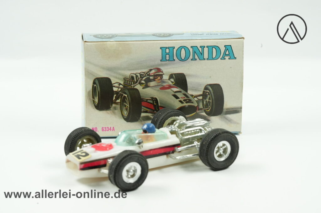 HONDA F1 Formel-1 Rennwagen 6334 A mit Original Karton | Vintage Hong Kong Spielzeug der 60er Jahre