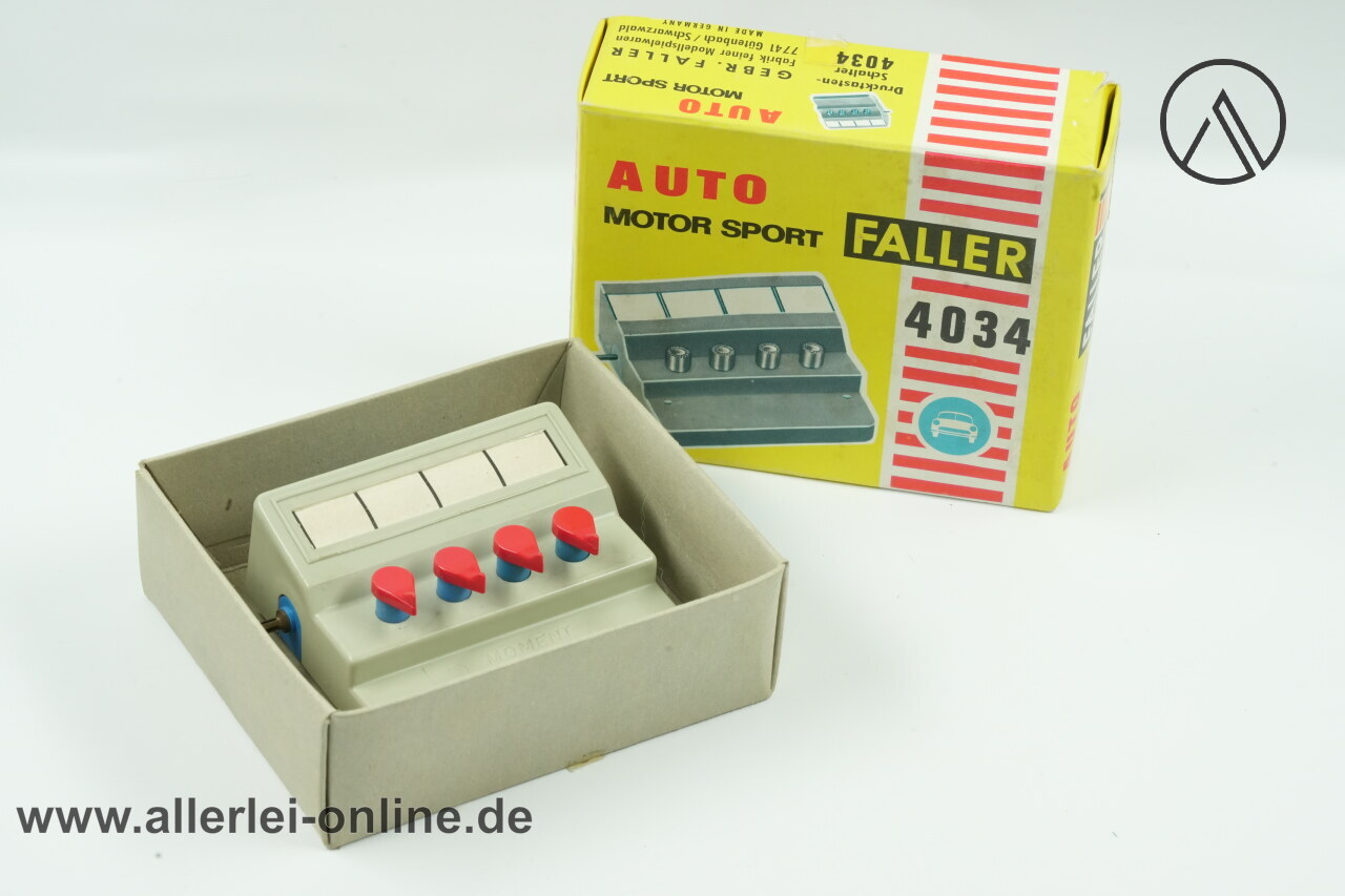 Faller AMS 4034 Stellpult tastenschalter mit OVP Faller AMS 4034 Stellpult tastenschalter mit OVP