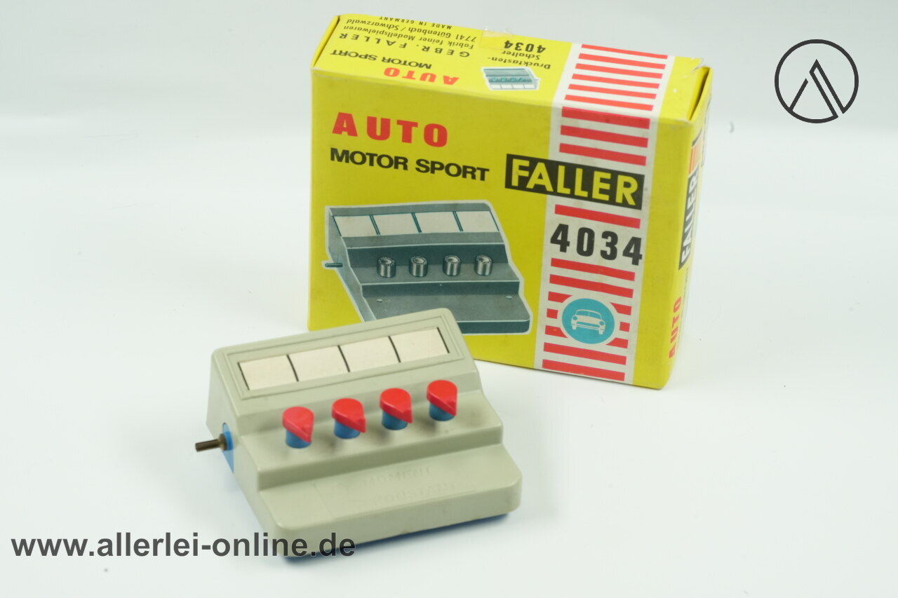 Faller AMS 4034 Stellpult | Drucktastenschalter mit OVP Faller AMS 4034 Stellpult | Drucktastenschalter mit OVP