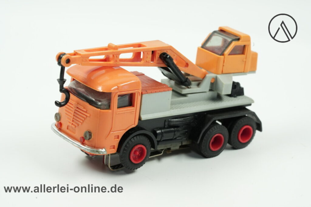 Faller AMS LKW Büssing Kranwagen | Faller Autokran Nr. 5781 ,orange mit OVP