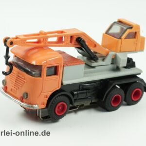 Faller AMS LKW Büssing Kranwagen | Faller Autokran Nr. 5781 ,orange mit OVP