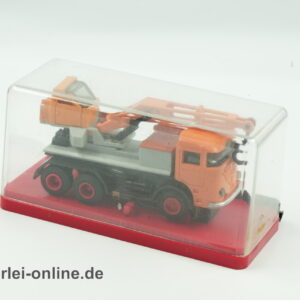 Faller AMS Büssing Kranwagen Autokran 5781 ,orange