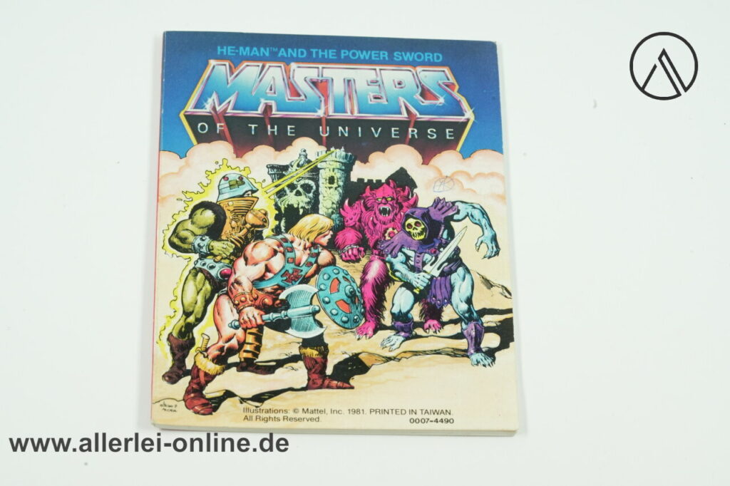 Masters of the Universe | Mini-Comic | He Man and the Power Sword | Deutsch / Italienisch 1981