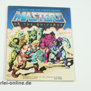 Masters of the Universe | Mini-Comic | He Man and the Power Sword | Deutsch / Italienisch 1981
