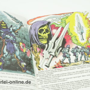 Masters of the Universe | Mini-Comic | He Man and the Power Sword | Deutsch / Italienisch Mattel 1981