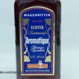 Echter Neudietendorfer Aromatique Magenbitter | Thüringer Spezialität | 0,7L. - 40% vol