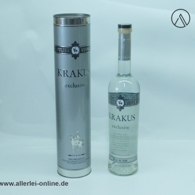 KRAKUS Exclusive VODKA | Polish Vodka Alte Abfüllung | 0,7L. - 40% vol