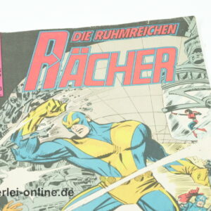 Die Ruhmreichen Rächer Heft Nr.33 | Der Lebende LASER! | CAPTAIN MARVEL so Sterben Verraäter | Vintage Condor Marvel Verlag Comic 1