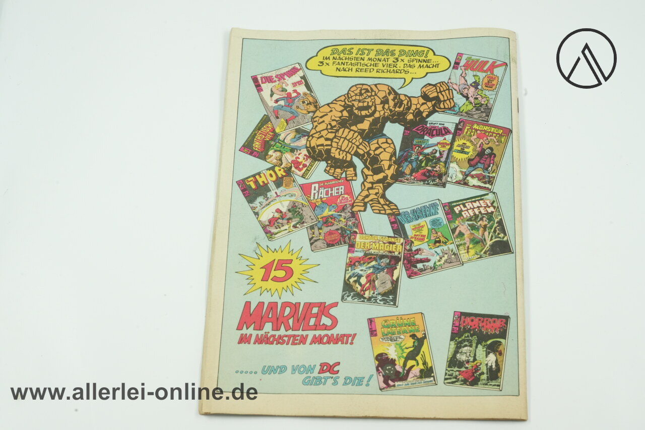 Die Ruhmreichen Rächer Heft Nr.33 | Der Lebende LASER! | CAPTAIN MARVEL so Sterben Verraäter | Vintage Condor Marvel Verlag Comic 2 Die Ruhmreichen Rächer Heft Nr.33 | Der Lebende LASER! | CAPTAIN MARVEL so Sterben Verraäter | Vintage Condor Marvel Verlag Comic 2