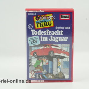 TKKG Folge 47 | Todesfracht im Jaguar | Vintage MC Hörspiel Kassette | Europa Cassette