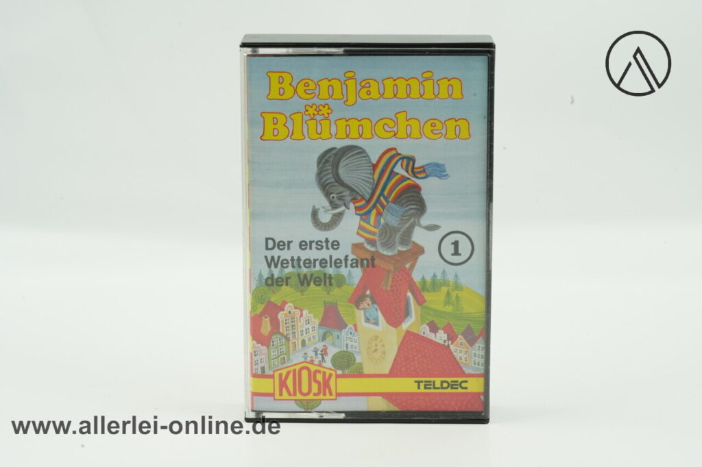 Benjamin Blümchen | Der erste Wetterelefant der Welt Nr. 1 | Vintage MC Hörspiel Kassette | Kiosk Cassette