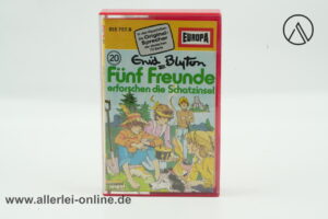 Fünf Freunde erforschen die Schatzinsel | Folge 20 | Vintage MC Hörspiel Kassette | Europa Cassette