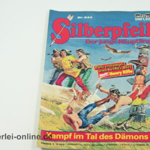 Silberpfeil Comic-Heft Nr. 642 | Der junge Häuptling | Kampf im Tal des Dämons | Vintage Bastei Verlag Western Comic