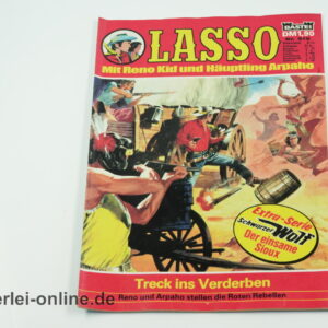 LASSO Comic-Heft Nr. 616 | Mit Reno Kid und Häuptling Arpaho | Vintage Bastei Verlag Comic