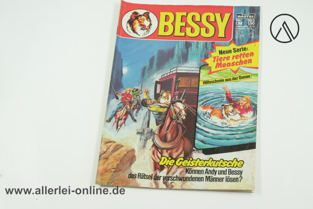 BESSY Comic-Heft Nr. 923 | Hilfeschrei aus der Donau | Vintage Bastei Verlag Western Comic