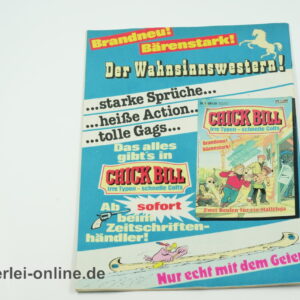 Silberpfeil Comic-Heft Nr. 605 | Der junge Häuptling |Schüsse im Tal der Büffel | Vintage Bastei Verlag Western Comic 1