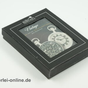 The Heritage Collection Taschenuhr Vintage , versilbert | Mechanisches Uhrwerk mit Handaufzug