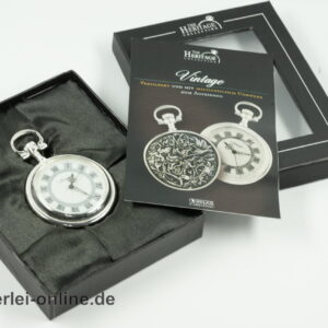 The Heritage Collection Taschenuhr Vintage , versilbert | Mechanisches Uhrwerk mit Handaufzug 1