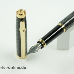 ELYSEE En Vogue Füllhalter | Cobra Schlangenhaut-Muster Füller „M“ | grau