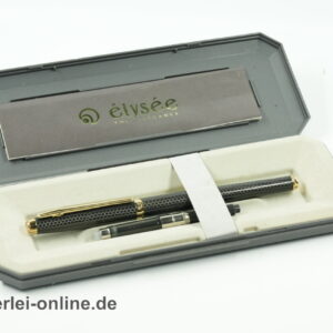 ELYSEE En Vogue Füllhalter | Cobra Schlangenhaut-Muster Füller „M“ | grau mit Etui