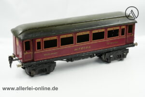 Märklin Spur 0 Mitropa Speisewagen | 4-Achsiger Vorkriegszeit Blech Personenwagen