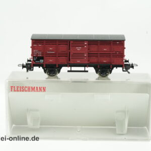 Fleischmann H0 | Fleischmann 5364 Viehwagen | 2-Achs Güterwagen der DRG mit OVP