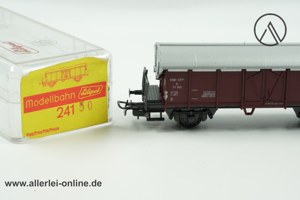 Liliput H0 | Liliput 24150 | Schwenkdachwagen | Klappdachwagen der SBB