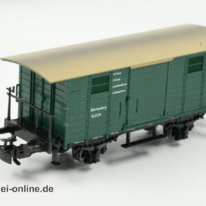 Märklin H0 | Märklin 4685 Gedeckter Güterwagen der K.W.St.E | Württemberger Bahn 22 236