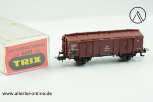 TRIX 3633 Klappdeckelwagen | 2-Achsiger Kmm 36 Güterwagen