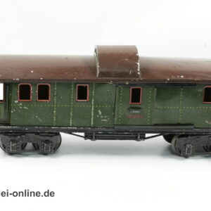 Märklin Spur 1 | Märklin 18891 Gepäckwagen | 4-Achsiger Vorkriegszeit Blech Personenwagen