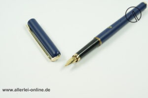 ELYSEE 60 Füllhalter | Vintage Füller „M“ | Marineblau-Gold | MINT/unbenutzt