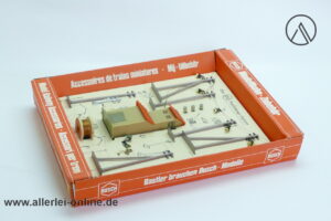 BUSCH 5800 Modelleisenbahn Zubehör | Freileitungs-System Trafohäuschen mit Strommasten und Zubehör