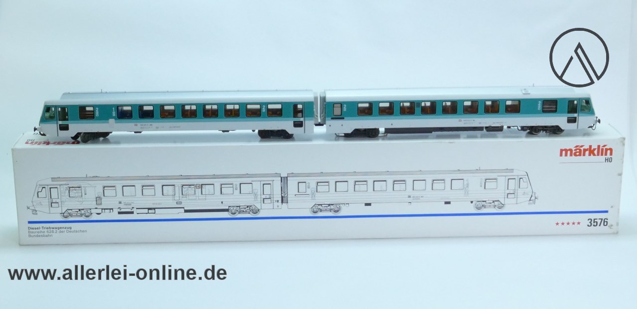 Märklin H0 | Märklin 3576 Diesel-Triebwagenzug | BR VT 628.2 Triebzug der Deutschen Bundesbahn Märklin H0 | Märklin 3576 Diesel-Triebwagenzug | BR VT 628.2 Triebzug der Deutschen Bundesbahn