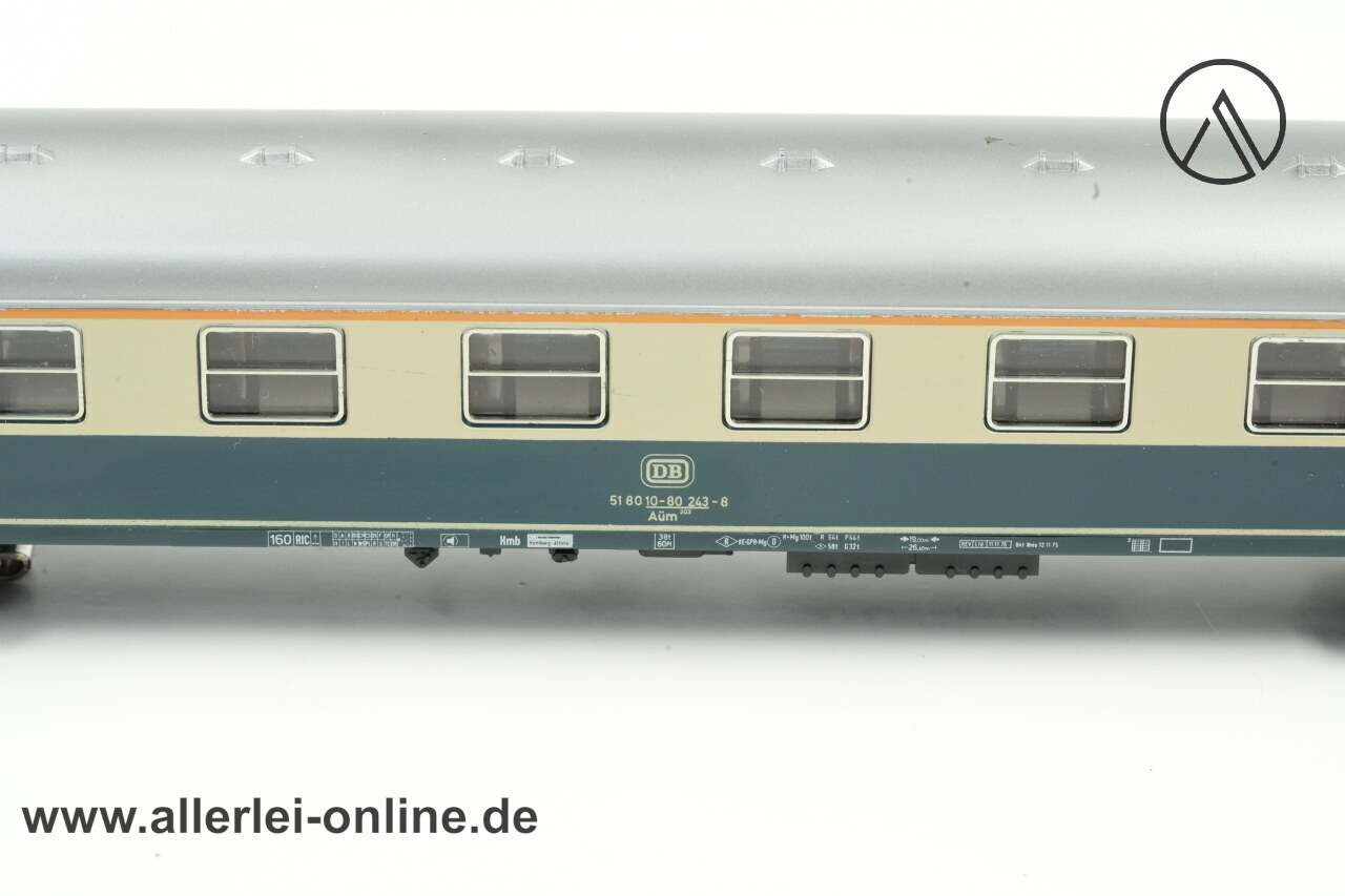 Märklin H0 | Märklin 4091 Reisezugwagen 1.Klasse | Aüm 203 Personenwagen 518010-80243-8 Märklin H0 | Märklin 4091 Reisezugwagen 1.Klasse | Aüm 203 Personenwagen 518010-80243-8
