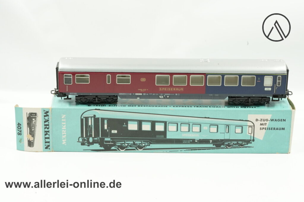Märklin H0 | Märklin 4078 KAKADU Reisezugwagen | ARüm65 Speisewagen