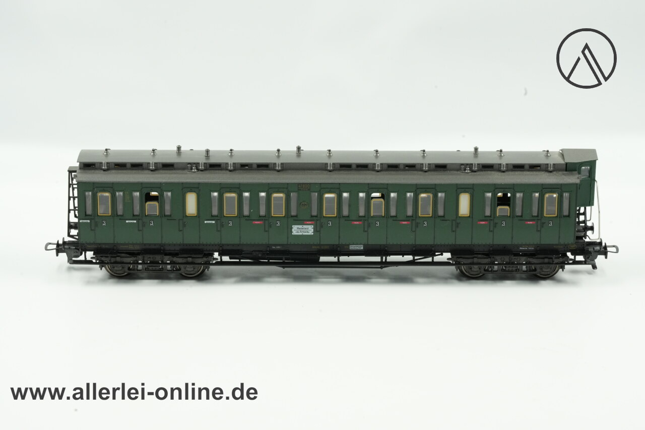 Fleischmann H0 | Fleischmann 5086 Personenwagen | 4-Achs Abteilwagen 3. Klasse 41800 der DRG mit OVP Fleischmann H0 | Fleischmann 5086 Personenwagen | 4-Achs Abteilwagen 3. Klasse 41800 der DRG mit OVP