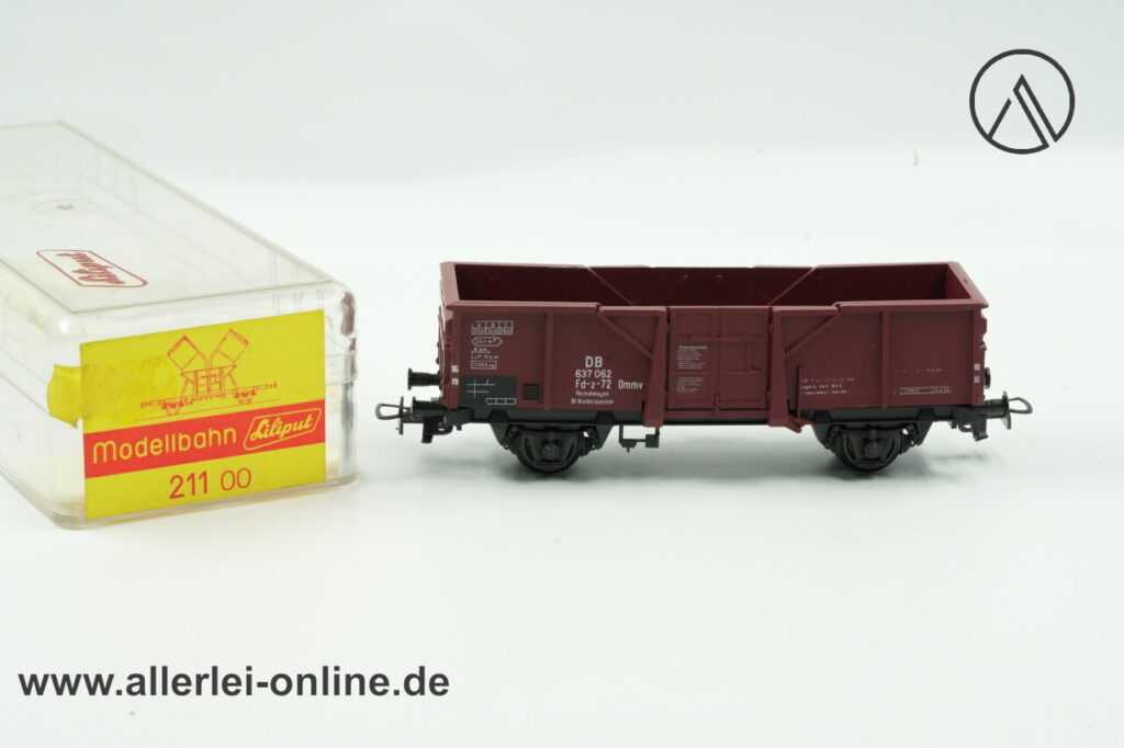 Liliput H0 | Liliput 211 00 Kippwagen | Fd-z-72 Ommv Güterwagen der DB