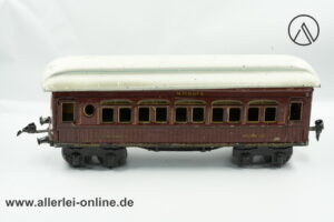 Märklin Spur 1 Mitropa Schlafwagen 2064 | 4-Achsiger Vorkriegszeit Blech Personenwagen