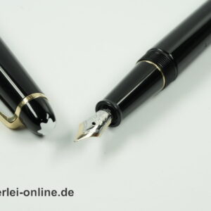 Montblanc Meisterstück 145 Chopin Füller | Füllhalter mit Kolbenkonverter "M" Bicolor 14K/585er Goldfeder