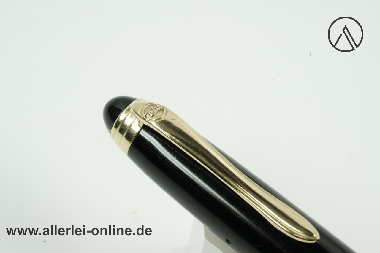 Vintage GEHA 790 Füller | Kolbenfüller grün/schwarz | Goldfeder 14C/585 Gold Vintage GEHA 790 Füller | Kolbenfüller grün/schwarz | Goldfeder 14C/585 Gold