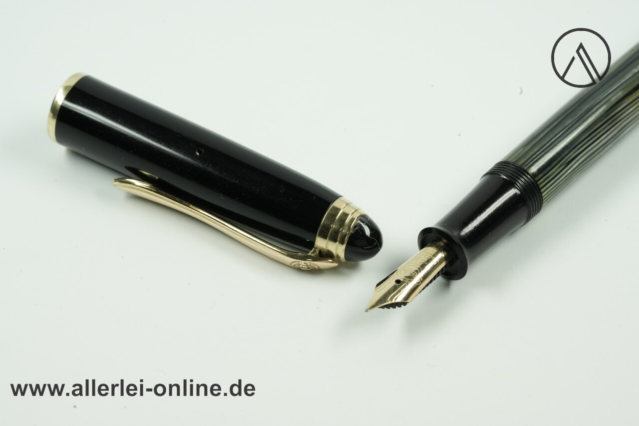 GEHA 790 Füller | Kolbenfüller grün/schwarz | Goldfeder 14K/585er Gold GEHA 790 Füller | Kolbenfüller grün/schwarz | Goldfeder 14K/585er Gold