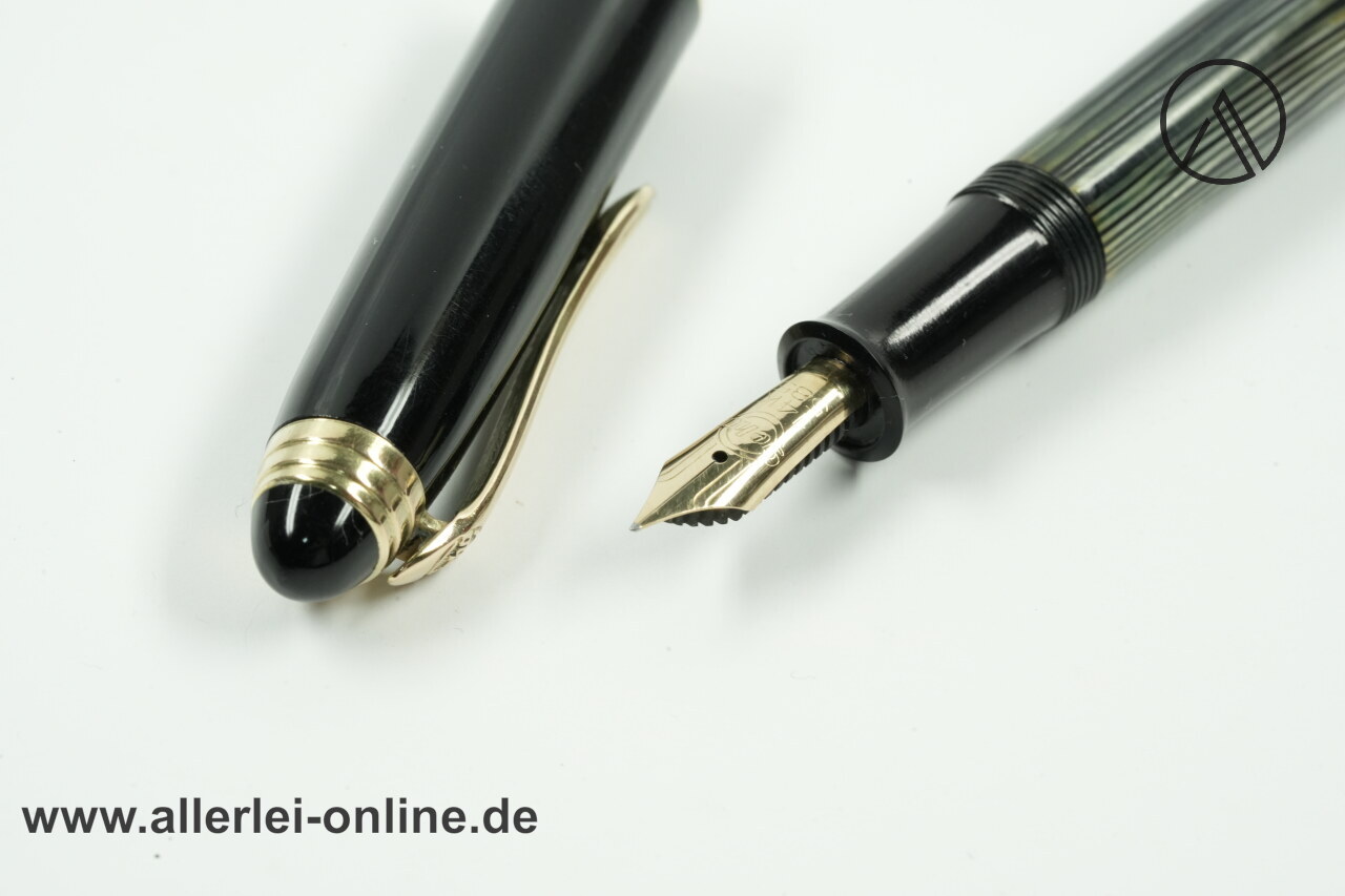 GEHA 790 Füller | Kolbenfüller grün/schwarz | GEHA Goldfeder 14K/585er Gold GEHA 790 Füller | Kolbenfüller grün/schwarz | GEHA Goldfeder 14K/585er Gold
