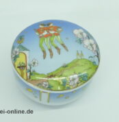 Hutschenreuther Ole Winther | Deckeldose | Tierkreiszeichen / Sternzeichen | Zwilling | Vintage Porzellan Dose
