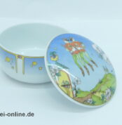 Hutschenreuther Ole Winther | Deckeldose | Tierkreiszeichen / Sternzeichen | Zwilling | Vintage Porzellan Dose1