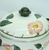 Asta / Villeroy & Boch Wildrose | Emaillierter Kochtopf / Bräter mit Deckel 1