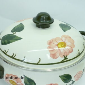 Asta / Villeroy & Boch Wildrose | Emaillierter Kochtopf / Bräter mit Deckel 1
