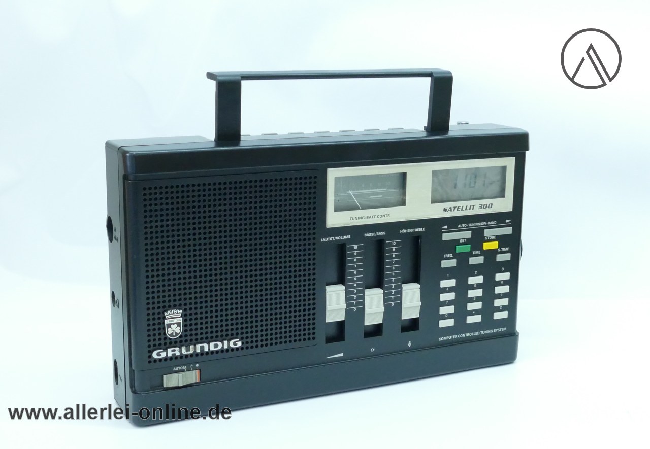GRUNDIG Satellit 300 | Kofferradio | L-M-K-UKW Radio | Vintage 80er Jahre Radio GRUNDIG Satellit 300 | Kofferradio | L-M-K-UKW Radio | Vintage 80er Jahre Radio