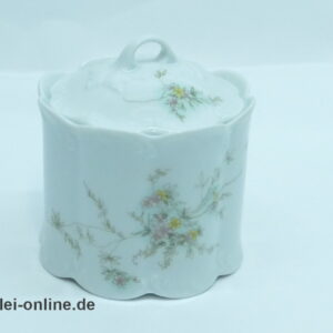 Rosenthal Classic Rose | Porzellan Zuckerdose Deckeldose | Monbijou Grüne Ranke