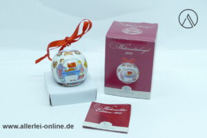 Hutschenreuther Ole Winther | Weihnachts Kugel 2011 | Christmas Ball | Vintage Porzellan Kugel